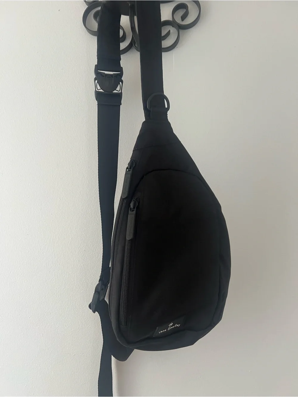 Vera Bradley Black Sling Bag